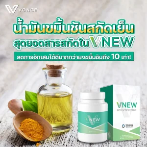 VNEW วีนิว VONCE ลดปวดข้อ ปวดเข่า แก้อักเสบ โรคเก๊าท์ รูมาตอยด์