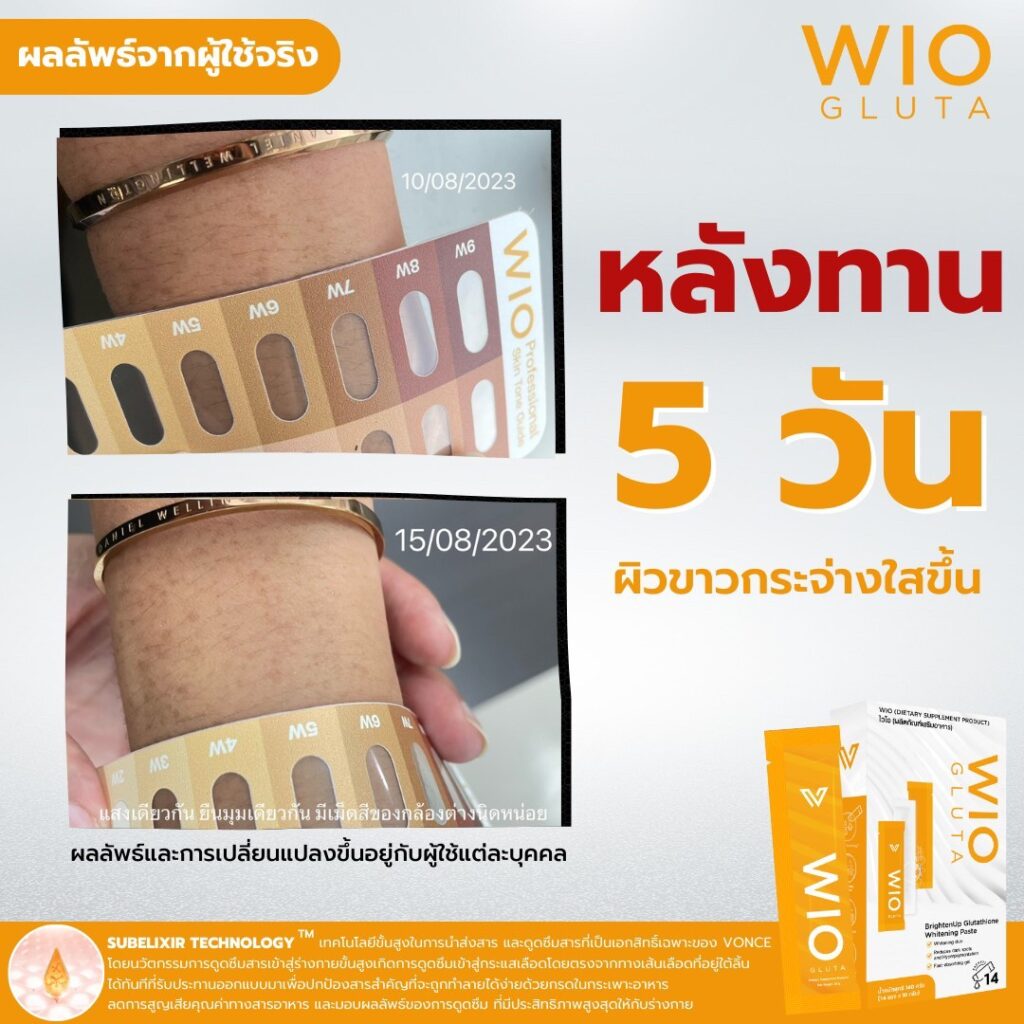 WIO Gluta ,ไวโอ กลูต้า ,กลูต้าผิวขาว, กลูต้าผิวขาวใส, กลูต้า , gluta , ผิวขาวกระจ่างใส