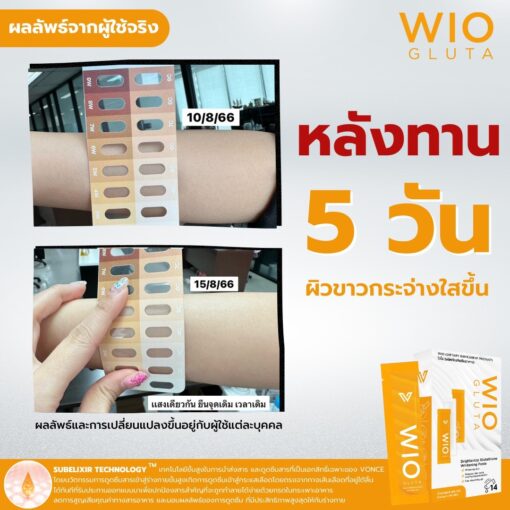 WIO Gluta ,ไวโอ กลูต้า ,กลูต้าผิวขาว, กลูต้าผิวขาวใส, กลูต้า , gluta , ผิวขาวกระจ่างใส