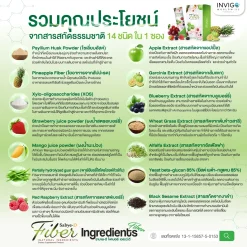 Sabye-D Fiber ไฟเบอร์แก้ท้องผูก ดีท็อกลําไส้, แก้ท้องผูก