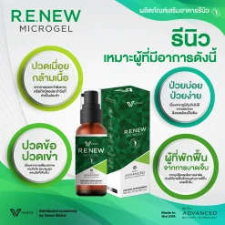Renew, รีนิว อาหารเสริม ,แก้อักเสบ ,ปวดข้อเข่า